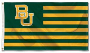 Baylor University Striped Style 3x5 Flag