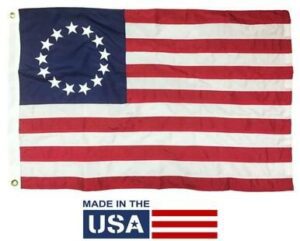 Betsy Ross Sewn Nylon Flags - Made in the USA