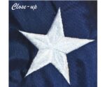 Betsy Ross Sewn Nylon Flags - Made in the USA Detail 2