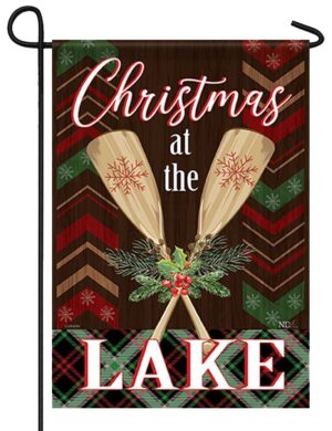 Christmas at the Lake Garden Flag