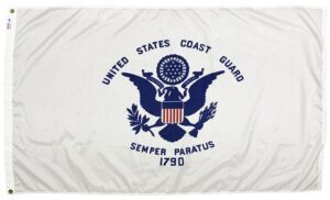 Coast Guard Nylon Flags - Made in the USA