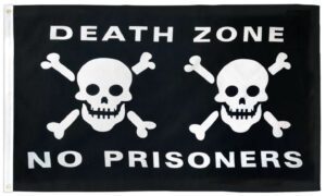 Death Zone Pirate 3x5 Flag