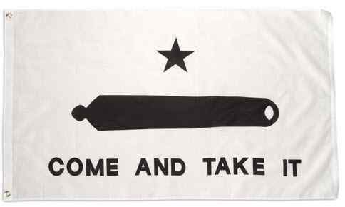 Gonzales Come and Take It Flags - Printed Polyester