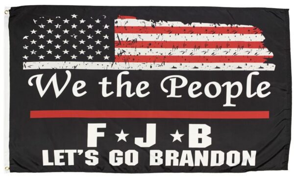 Let's Go Brandon We the People FJB 3x5 Flag