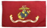 Marines Corps 2-Ply Polyester Flags - Made in the USA