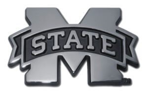 Mississippi State University Chrome Car Emblem