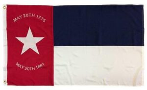 North Carolina Republic Flag 3x5 2-Ply Polyester
