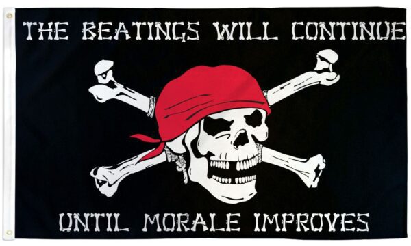 Pirate Morale 3x5 Flag