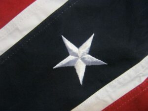 Rebel Confederate Battle Flags - Sewn Cotton Detail
