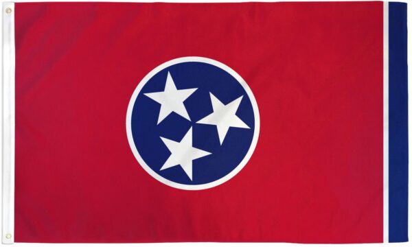 Tennessee State 3x5 Flag - 150 Denier Nylon