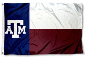 Texas A&M State Style 3x5 Flag