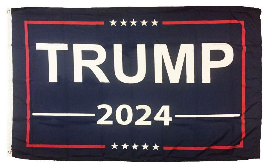 Trump 2024 Flags Printed 100 Denier Polyester I AmEricas Flags