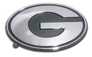 University of Georgia Chrome Car Emblem