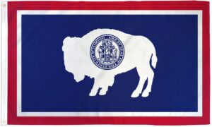 Wyoming State 3x5 Flag - 150 Denier Nylon
