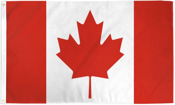 Canada Sewn Nylon Flags - Made in the USA