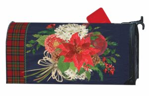 Christmas Bouquet OVERSIZED Mailbox Cover
