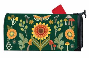 Fall Botanical Mailbox Cover