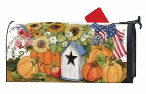 Fall Flags OVERSIZED Mailbox Cover