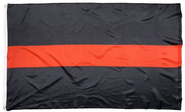 Firefighter Thin Red Line 3x5 Flag - Printed