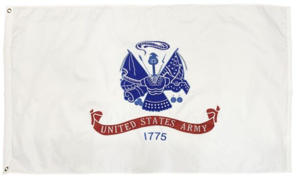 3x5 US NAVY Flag – Embroidered Nylon, Double Sided, 2 Ply, Brass Grommets, RFCO