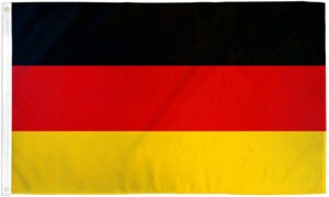 Germany Superknit Polyester 3x5 Flag