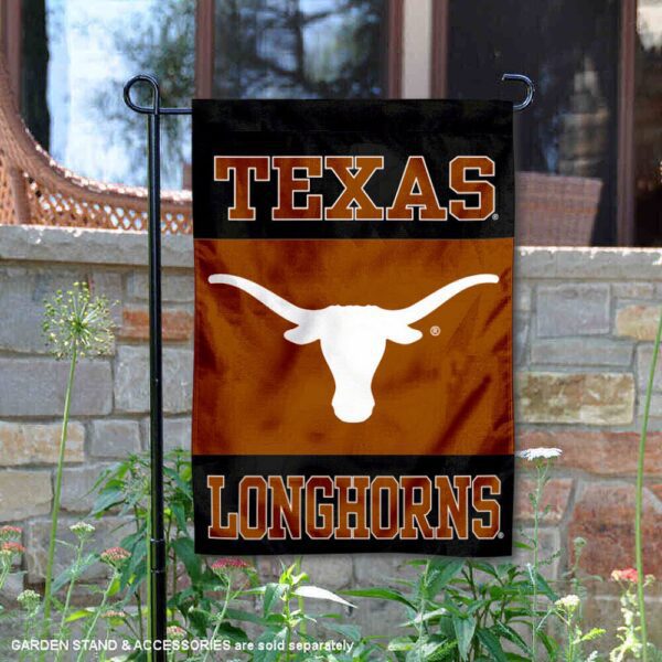 Texas Longhorns Double Sided Garden Flag