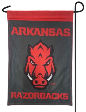 Arkansas Razorbacks 2-Sided Garden Flag Side 2
