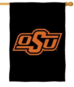 Oklahoma State University OSU Double Sided House Flag