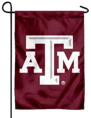 Texas A&M Logo-Double Sided Garden Flag