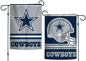 Dallas Cowboys 2 Sided Garden Flag