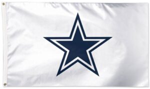 Dallas Cowboys Blue and White Deluxe 3x5 Flag
