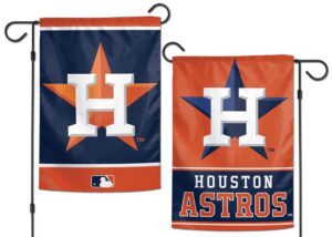 Houston Astros 2 Sided Garden Flag