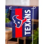 Houston Texans Embellished Applique Garden Flag Live