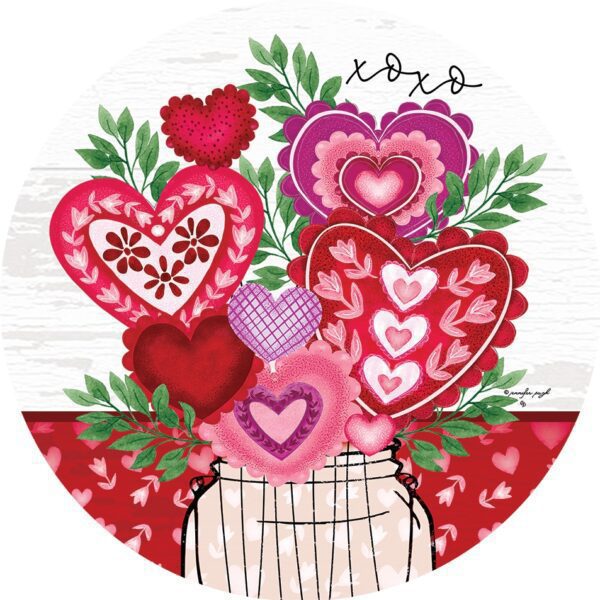 Jar of Hearts Accent Magnet