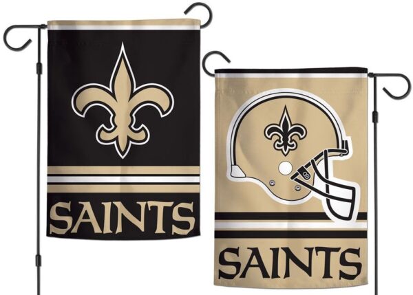 New Orleans Saints 2 Sided Garden Flag