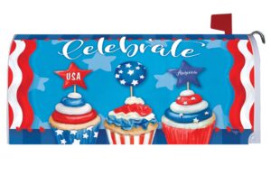 Patriotic Cupcakes Mailbox Cover
