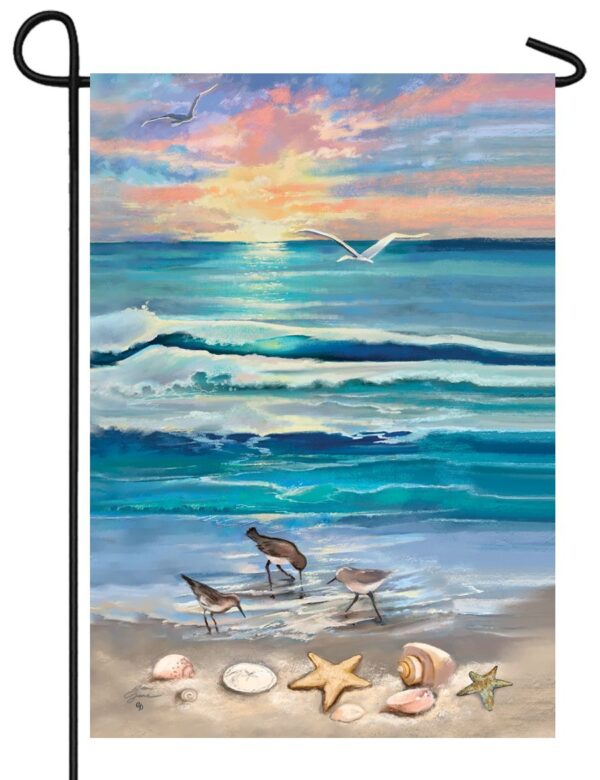Sunrise Beach Garden Flag