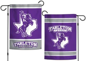 Tarleton State Texan Rider 2 Sided Garden Flag
