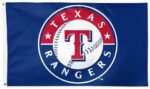 Texas Rangers Blue 3x5 Flag