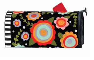 Tossed Flowers Mailbox Cover