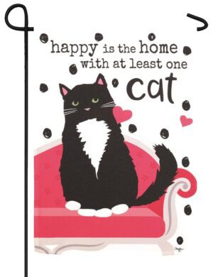Happy Is the Home Garden Flag