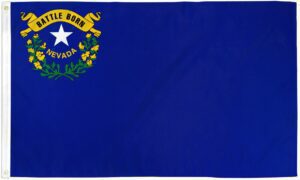 Nevada State 3x5 Flag - 150 Denier Nylon