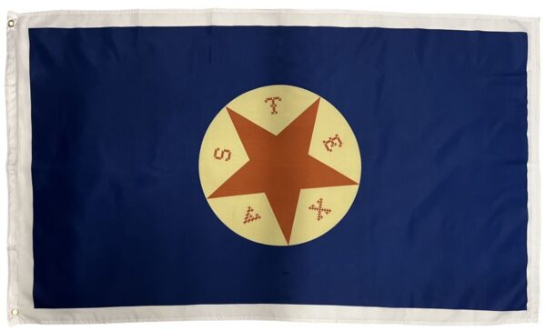 6th Texas Inf and 15th Texas Cav Consolidated 3x5 Flag