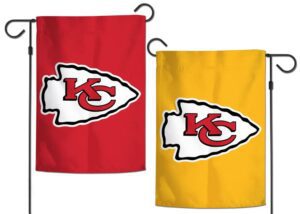 Kansas City Chiefs 2 Sided Garden Flag