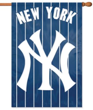 New York Yankees Applique House Flag