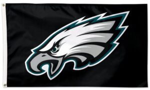 Philadelphia Eagles Black Deluxe 3x5 Flag