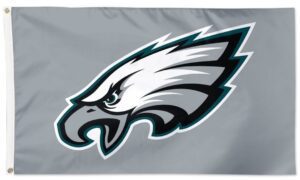 Philadelphia Eagles Gray Deluxe 3x5 Flag