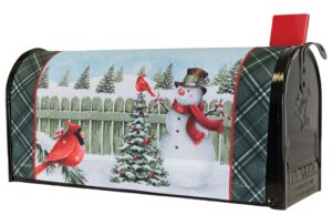 Snowy-Friends-Mailbox-Cover