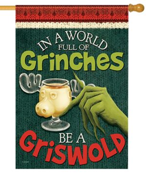 World-Full-Of-Grinches-House-Flag
