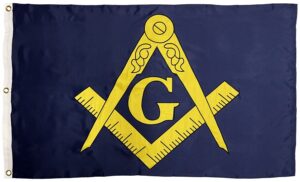 Masonic Flag 3x5 2-Ply Polyester